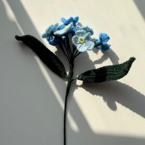 Crochet Forget-Me-Not Flowers
